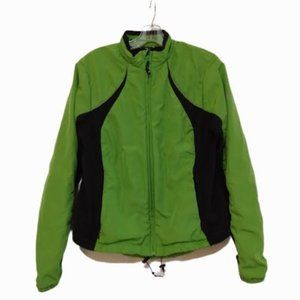Vaude Womens Jacket Size 38  Small/ Medium green and black